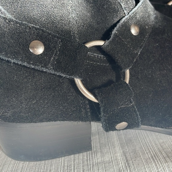 MNSWR Suede Ankle Zip Boots - Picture 10 of 12